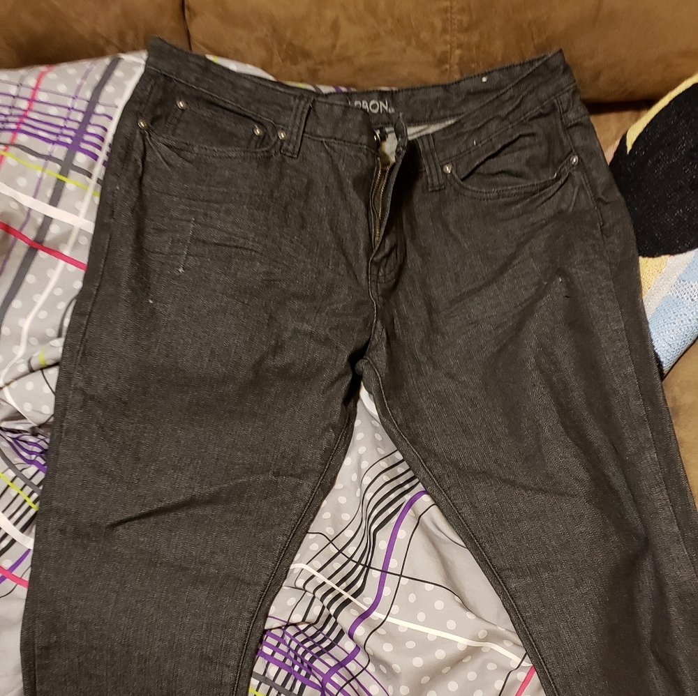 Pair of carbon brand jeans